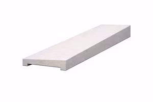 Schéma couvre-mur pente simple avec évidement