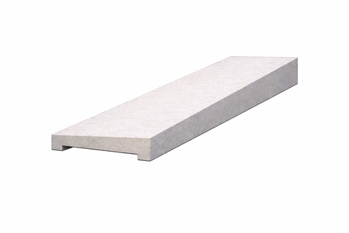 Schéma couvre-mur pente simple avec évidement