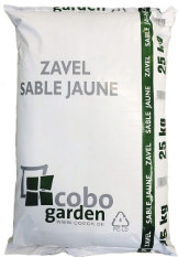 Sable jaune en sac